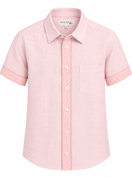 Short Sleeve Pink